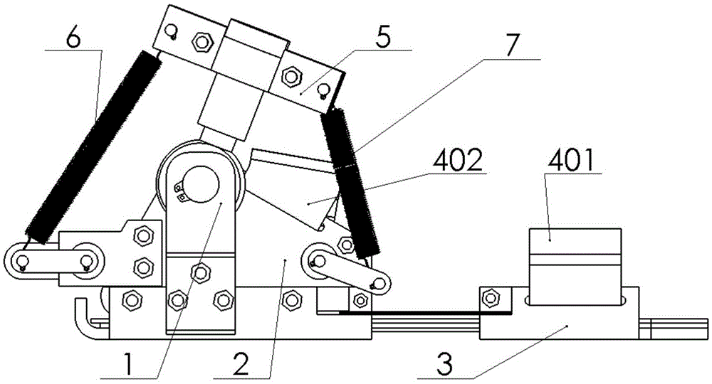 Passive energy storage foot mechanism for power assisting exoskeletons for lower limbs