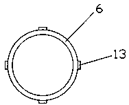 Experimental device and experimental method for vibration deformation of oblique bending gas well production tubular column