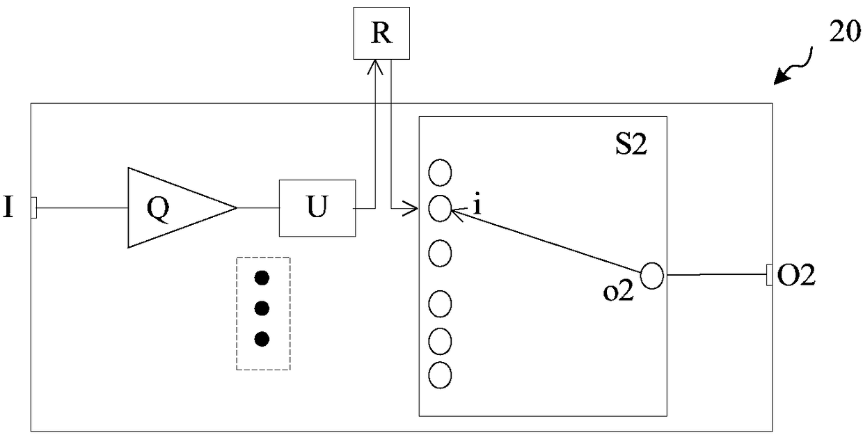 A radio frequency signal transmitting module and mobile terminal