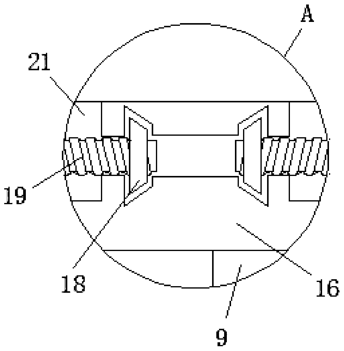 New energy automobile functional battery life simulation detection device