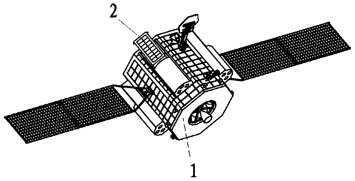 Space vehicle system and deployment method