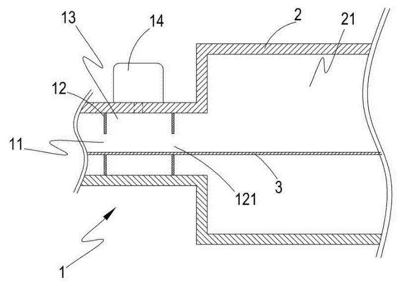 Atmosphere furnace pressurized air seal device