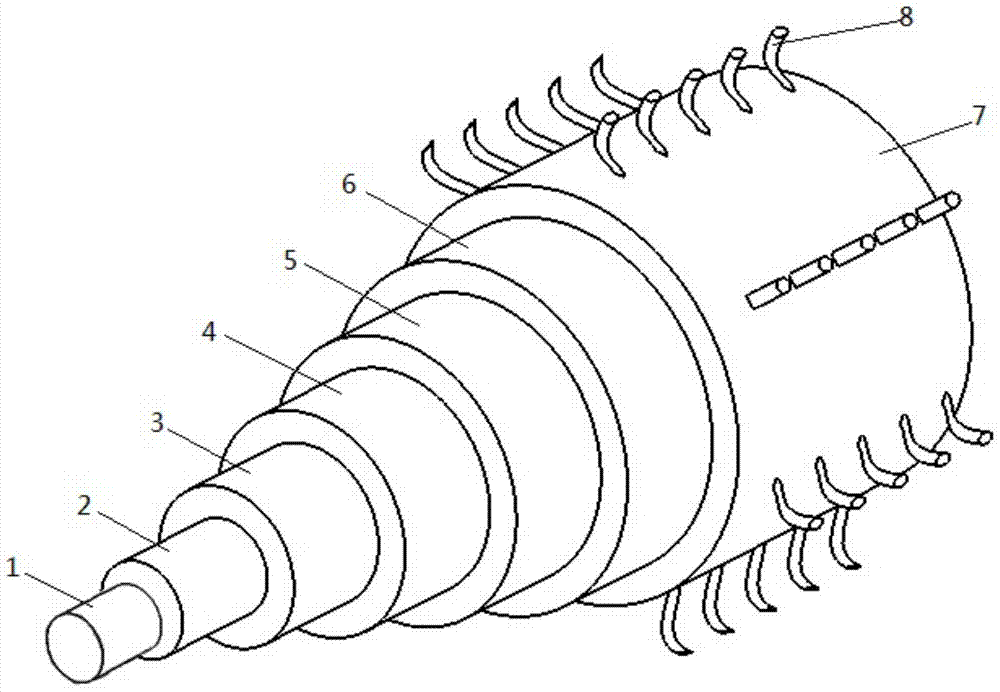 A Lightweight Leading Section Cable