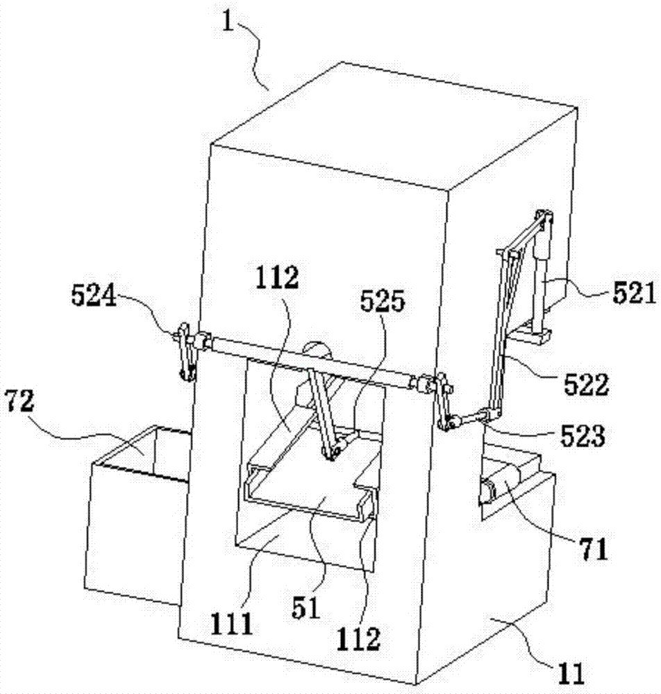 Automatic production device for stator piece and rotor piece