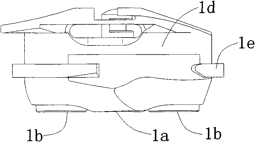 Process for manufacturing rotating shuttle inner shuttle bottom supporting structure