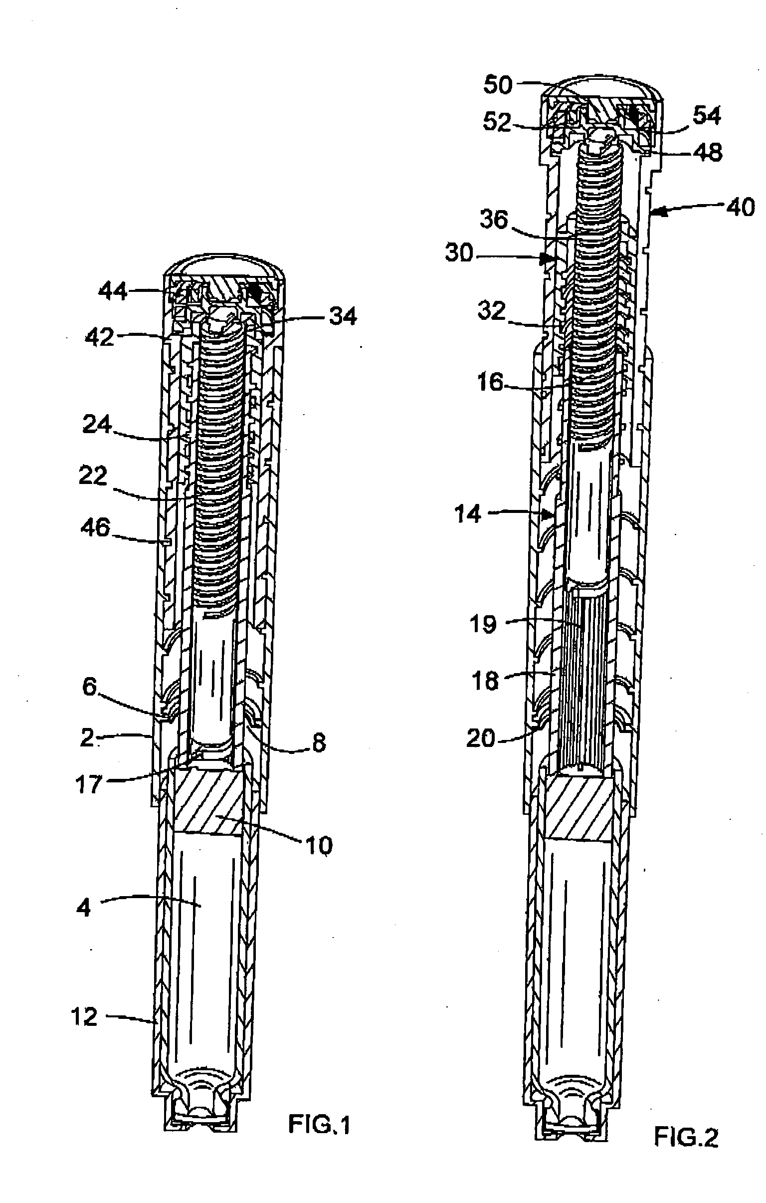 Drive mechanisms suitable for use in drug delivery devices