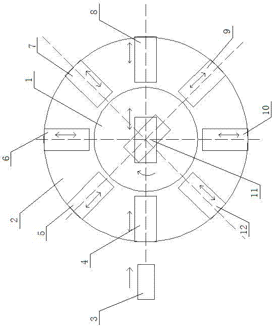 Eight-axis turning-milling compound numerical control equipment