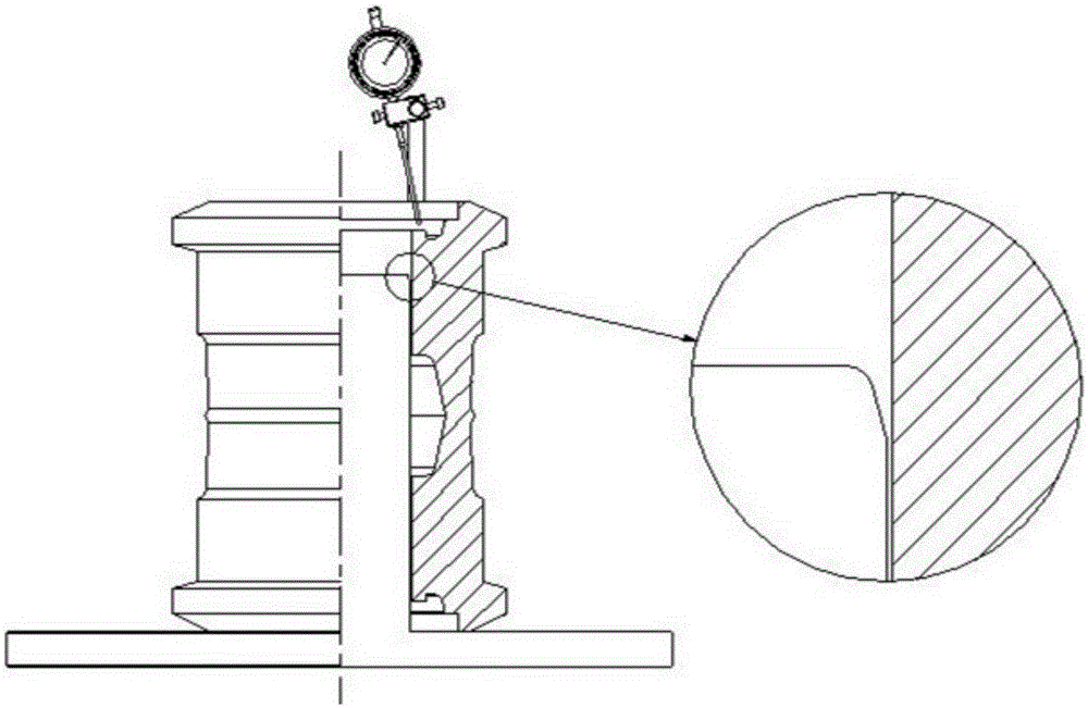 Self-centering rotary detection table