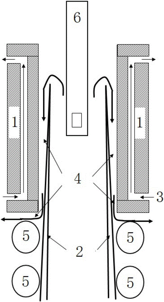 Method and device for preventing steel leakage of continuous casting and continuous pouring blank