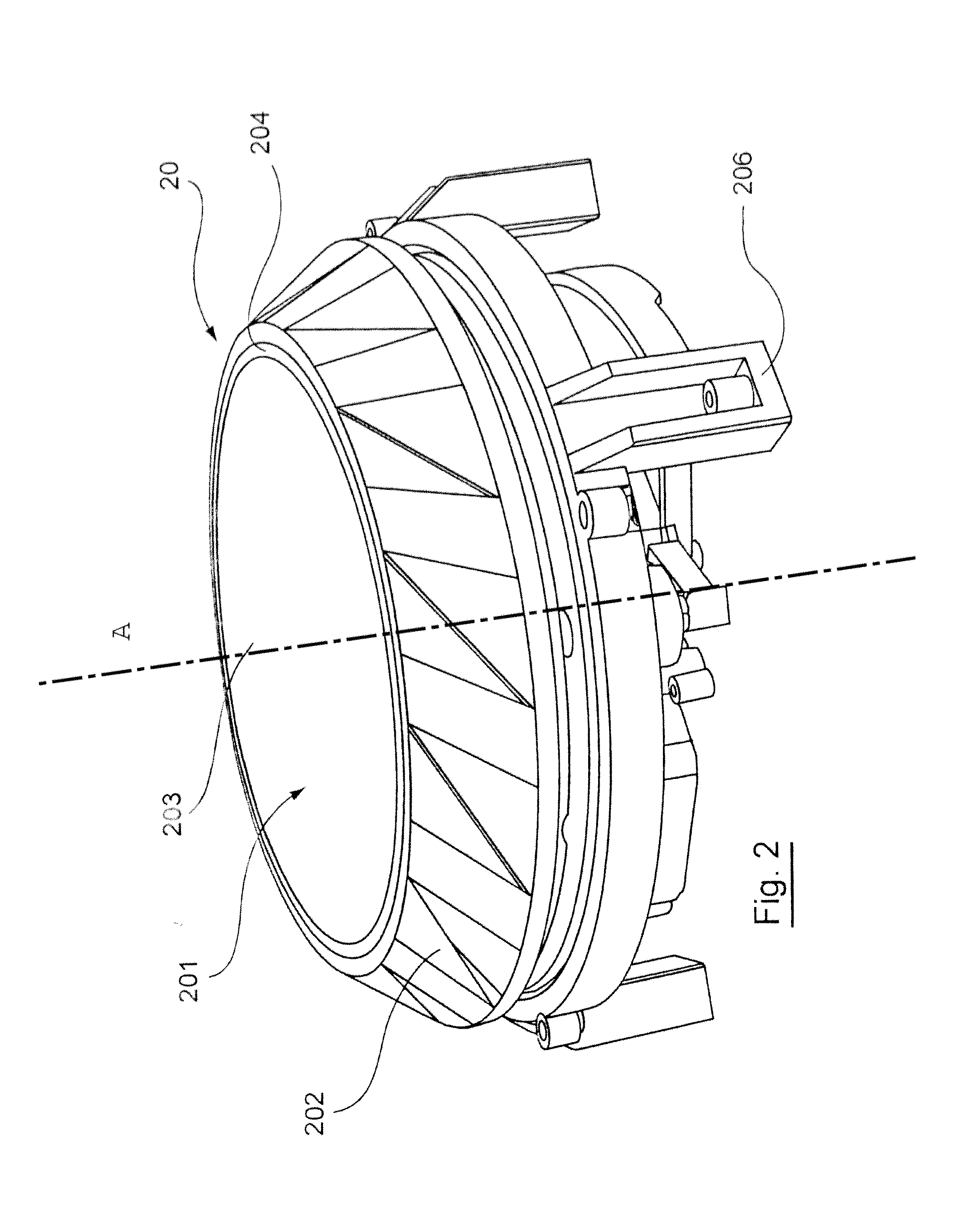 Device for controlling at least one audio signal and corresponding electronic mixing console