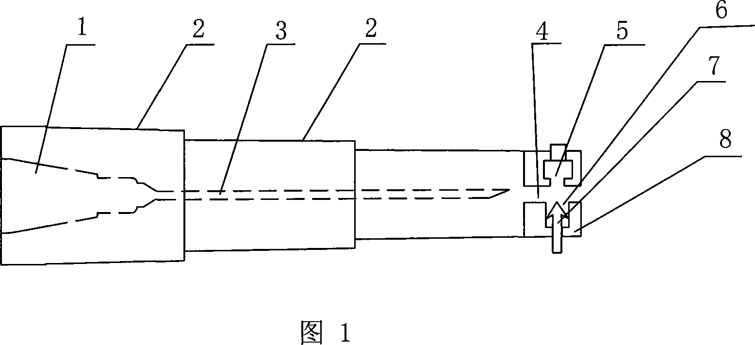 Disposable stab-preventing syringe