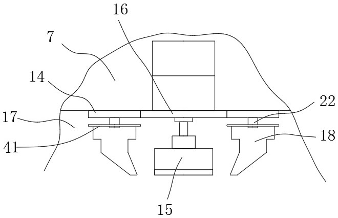 A wood surface filling device