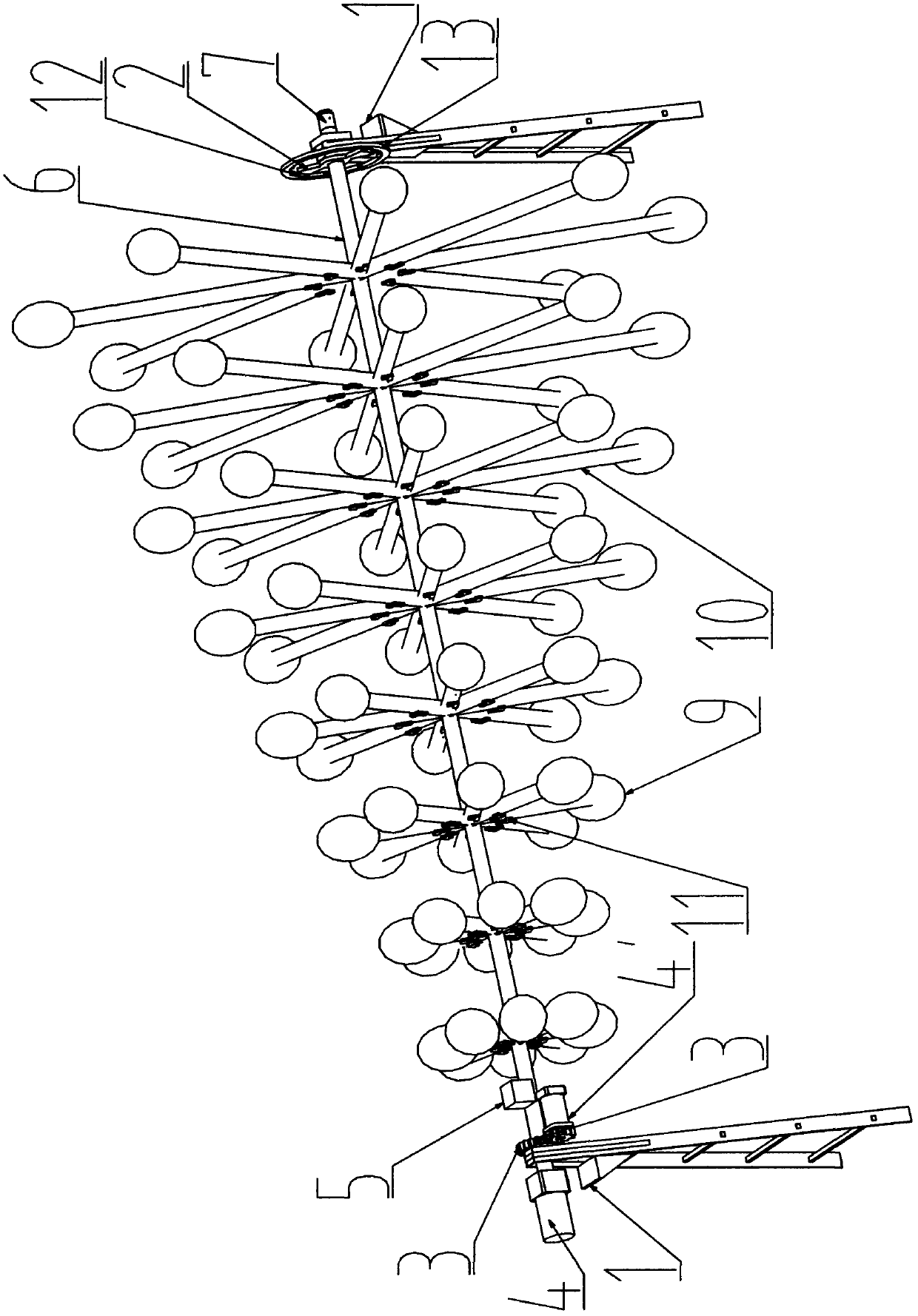 Wind power and low-pressure steam turbine hybrid energy-storage cycle power generation system