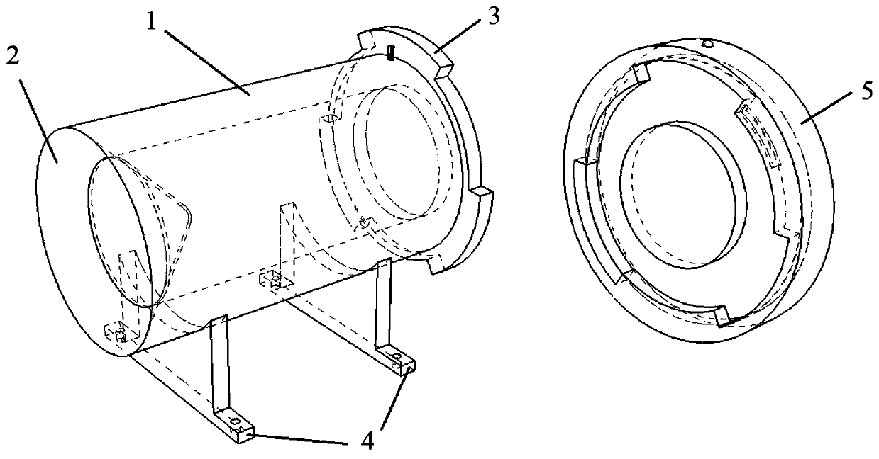 Energy gathering and pressure relieving civil aircraft passenger cabin directional explosion-proof device