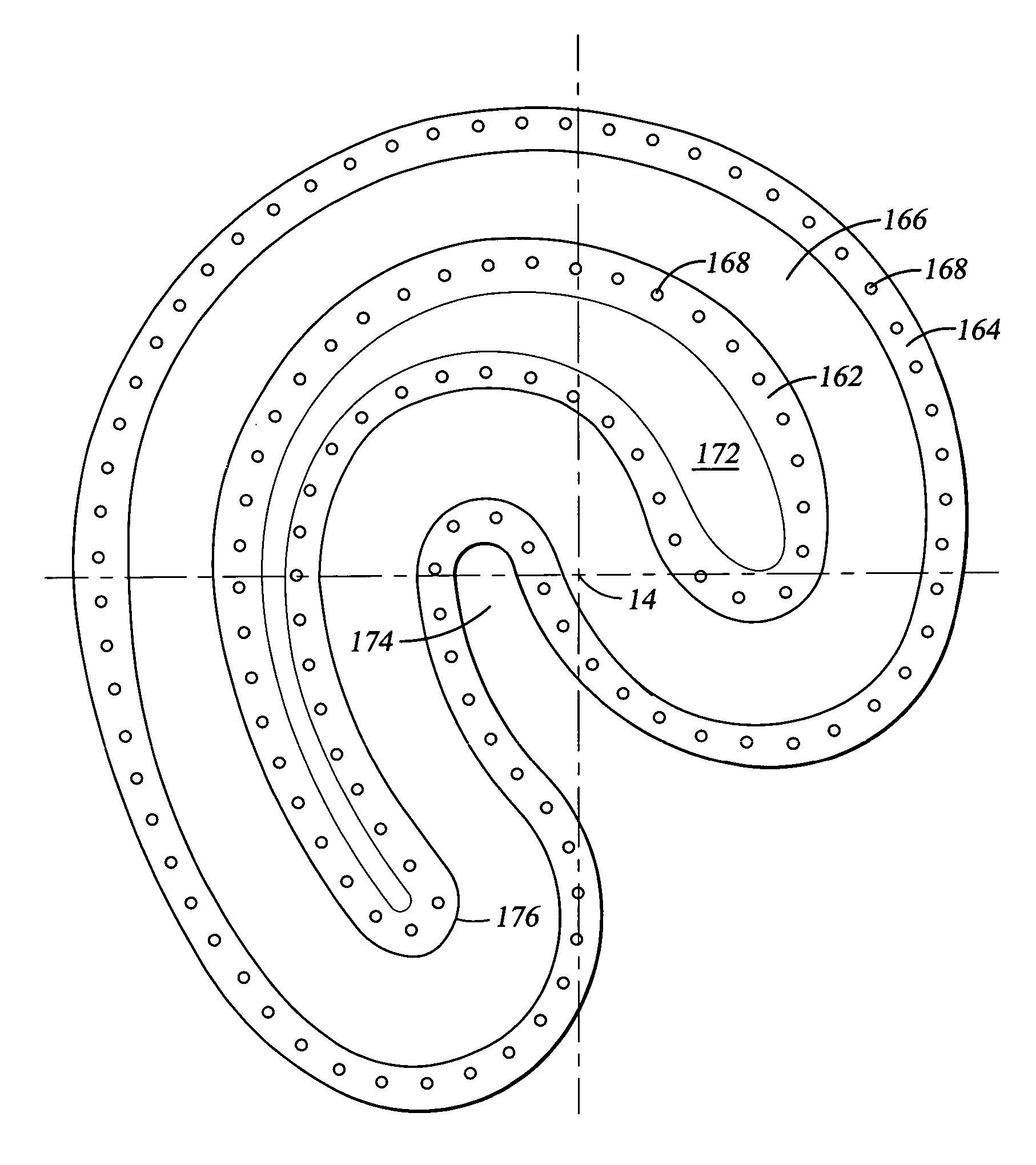 Multi-track magnetron exhibiting more uniform deposition and reduced rotational asymmetry