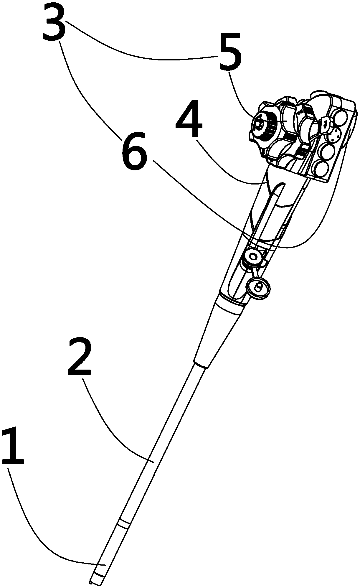 Integral medical endoscope