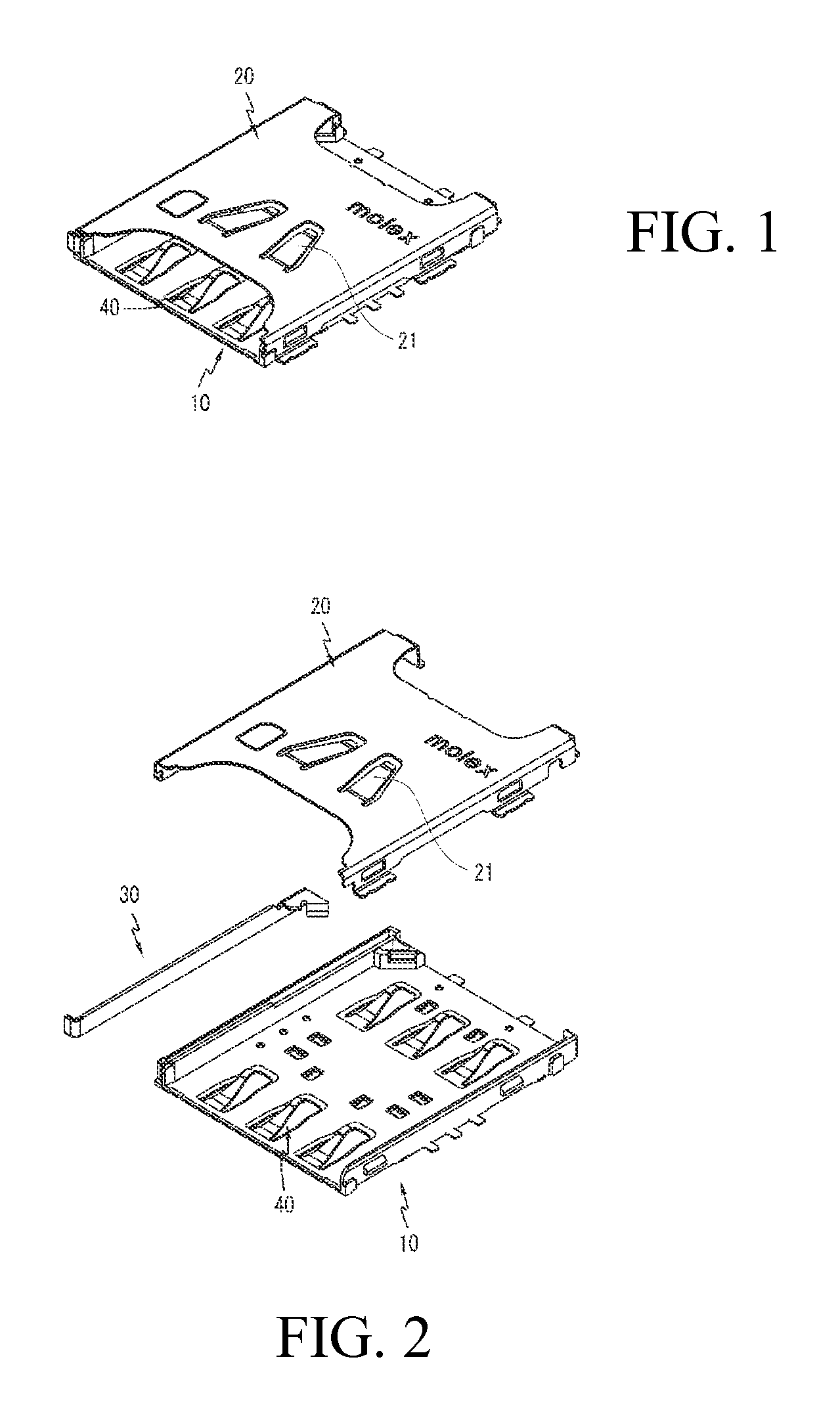 Puller type card socket