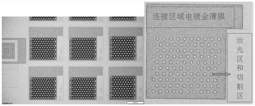 VCSEL chip gold film etching solution and etching method thereof