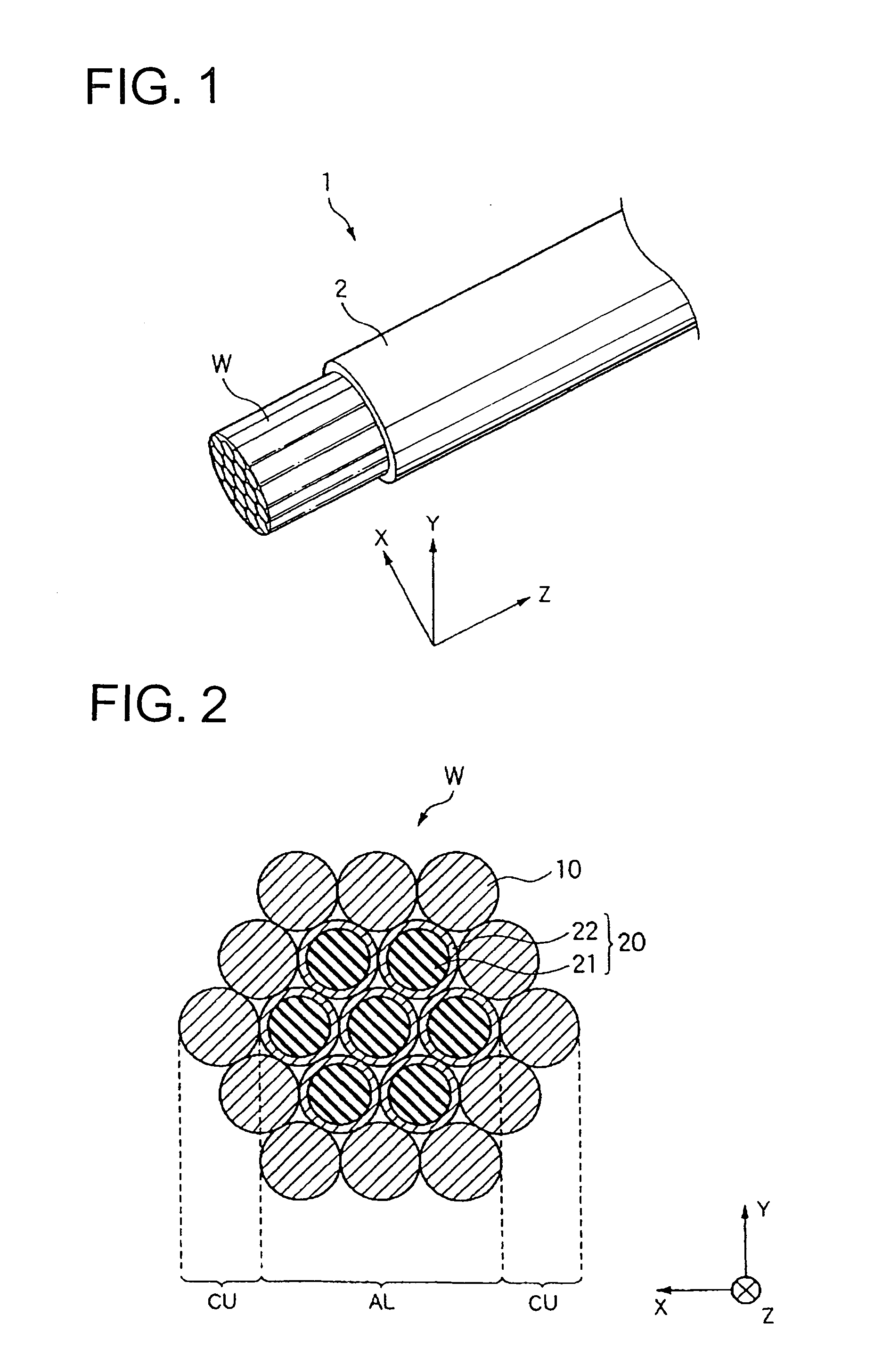 Composite electric wire