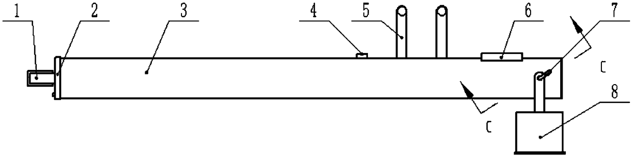 Cigarette end picking-up and collecting equipment