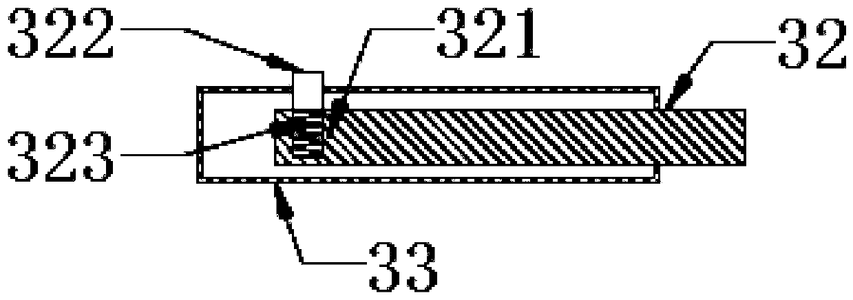 Double-arm adjustable bracket rod for moxibustion apparatus