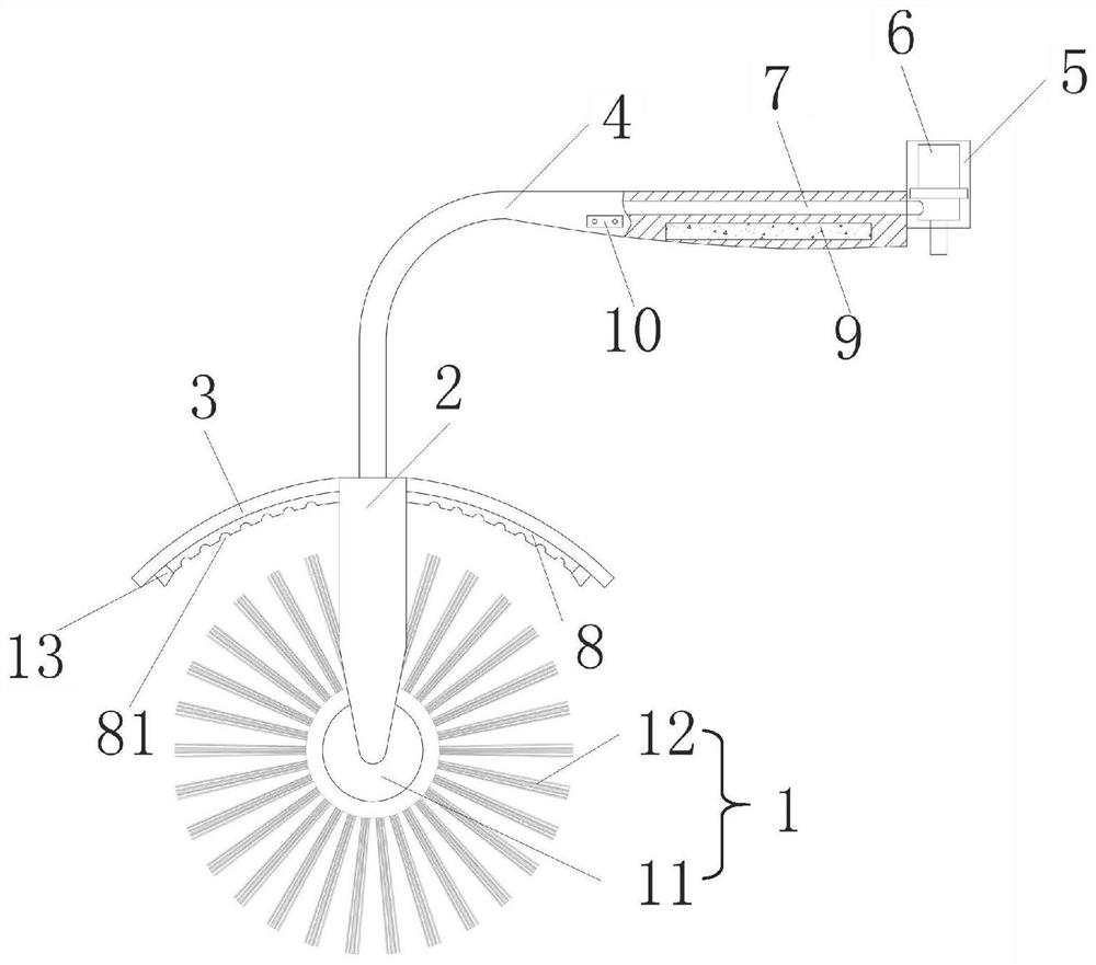 Portable object surface cleaning tool