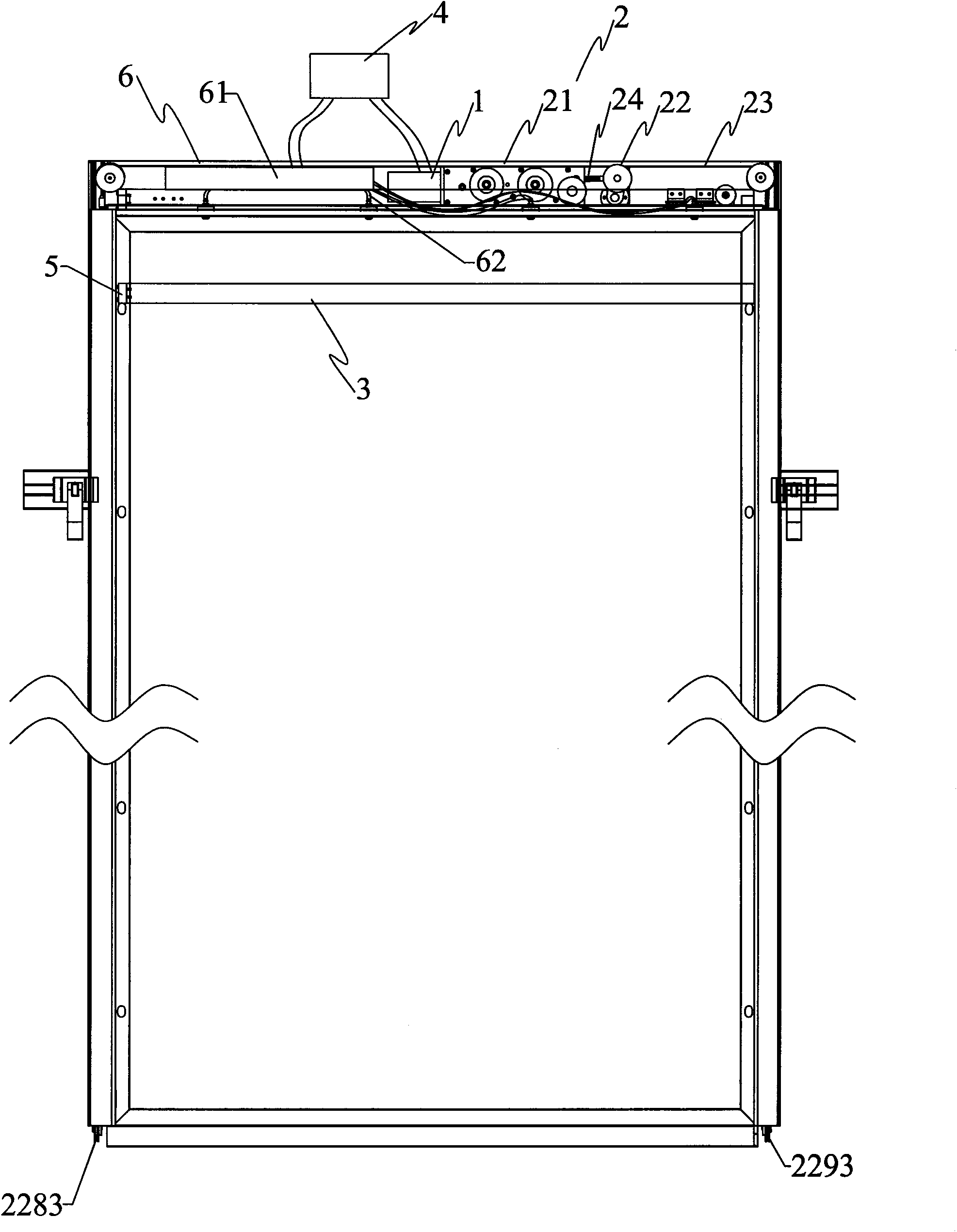 Improved solar panel cleaning device