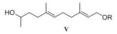 A kind of preparation method of acetonyl geranyl pyrophosphate intermediate