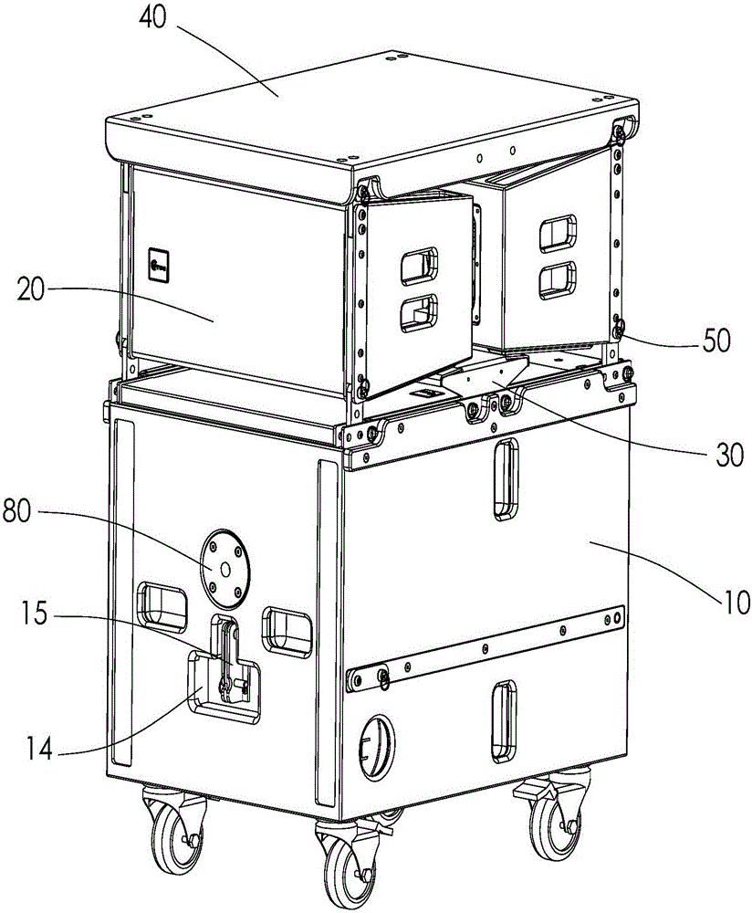 Integrated sound box combination