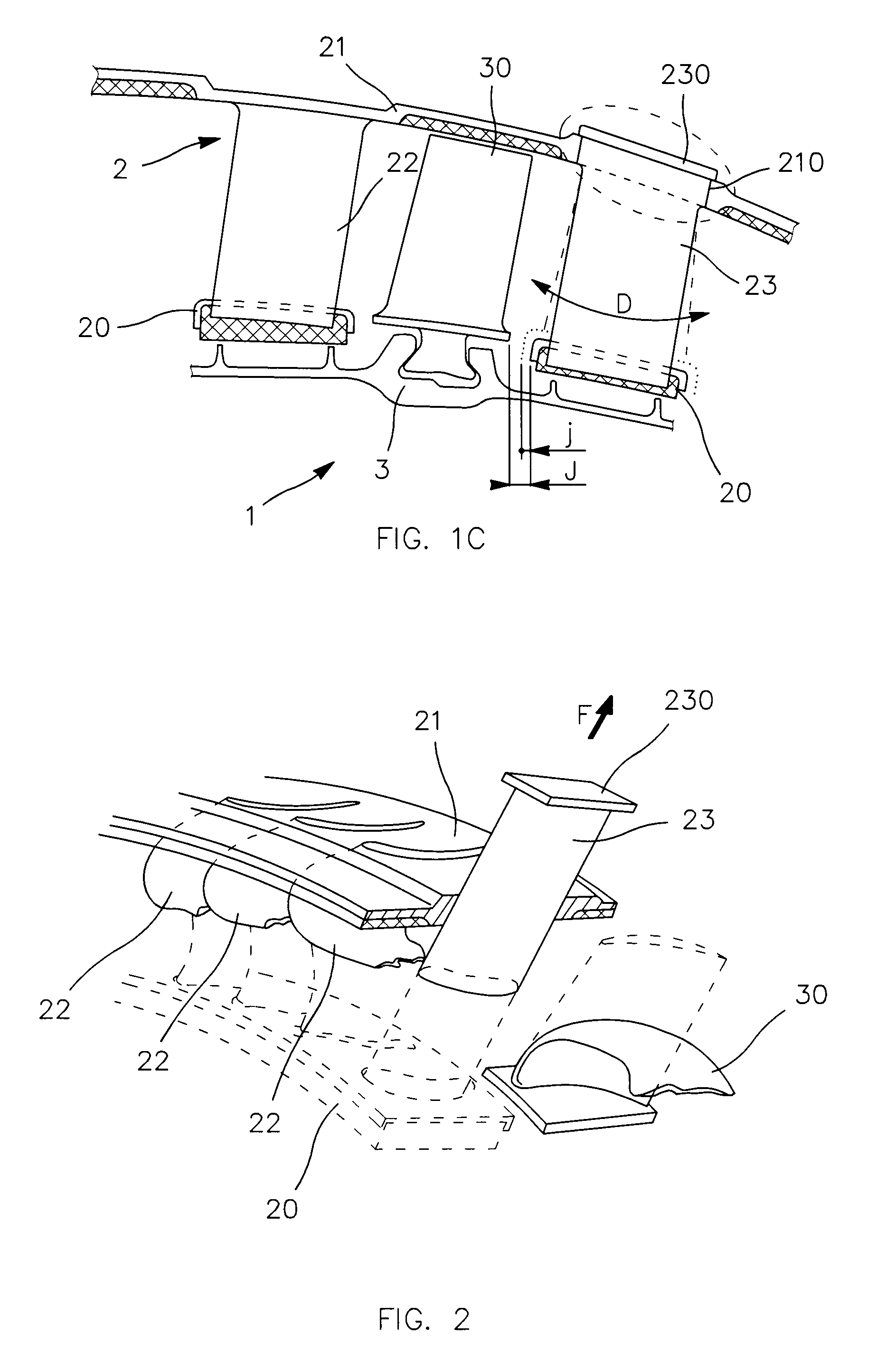 Device for stiffening the stator of a turbomachine and application to aircraft engines