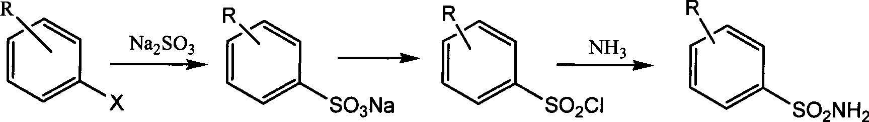 Preparation of alkyl pyridine-2-sulfonic acid amide