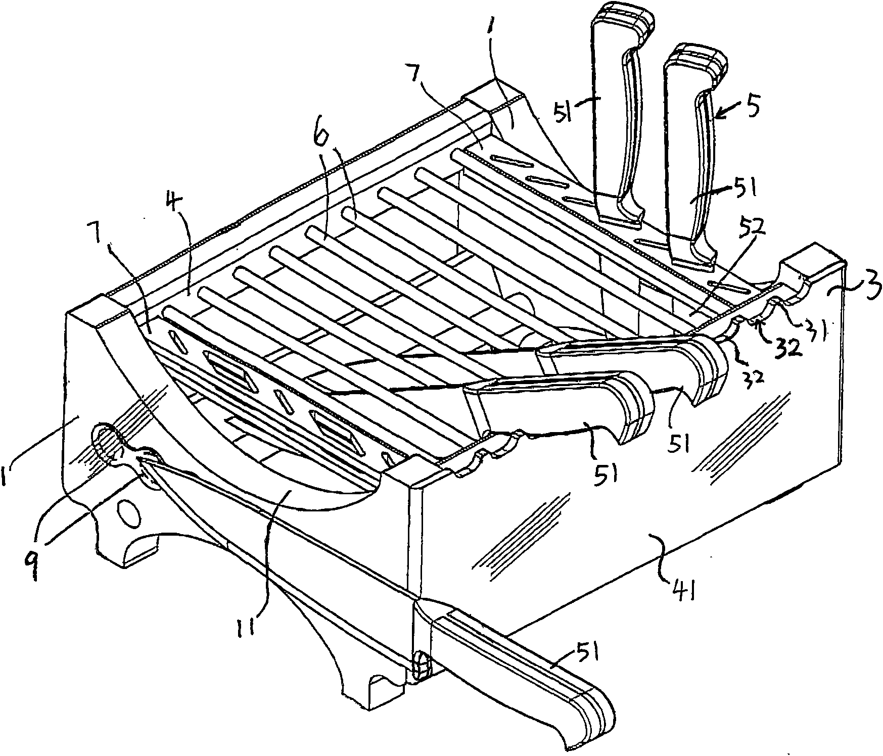 Kitchenware support appliance