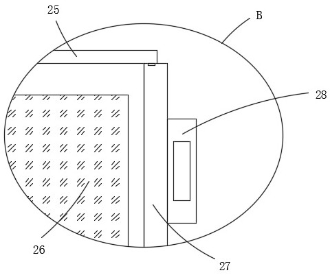 A deep and shallow well foundation pit dewatering system for large foundation pits and its dewatering method