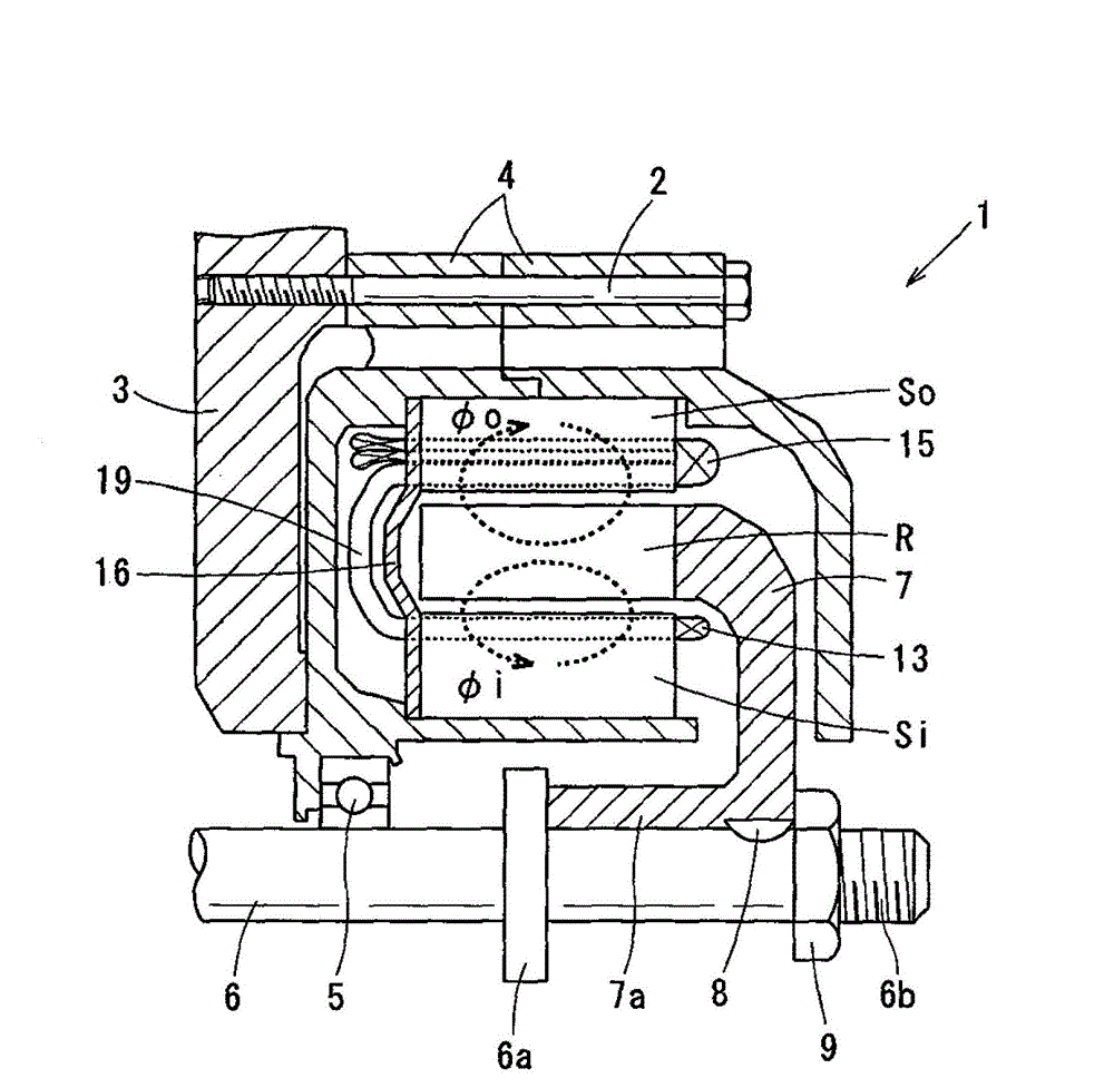 Double-stator motor