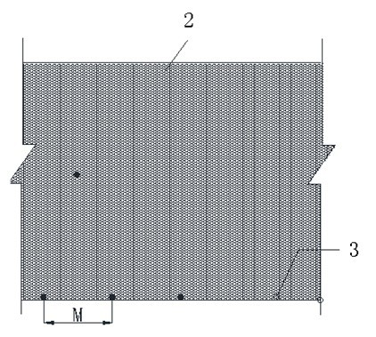 Irrigation-drainage ditch slope revetment device for coastal reclamation areas