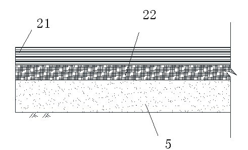 Irrigation-drainage ditch slope revetment device for coastal reclamation areas