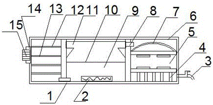 Seawater purifying device