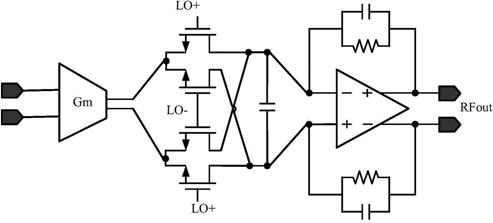 Resistance-feedback noise-cancelling broadband low-nose transconductance amplifier