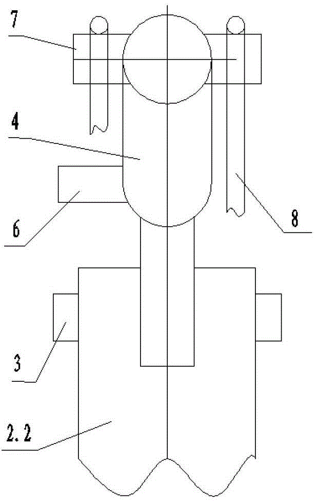 A wiring pile puller