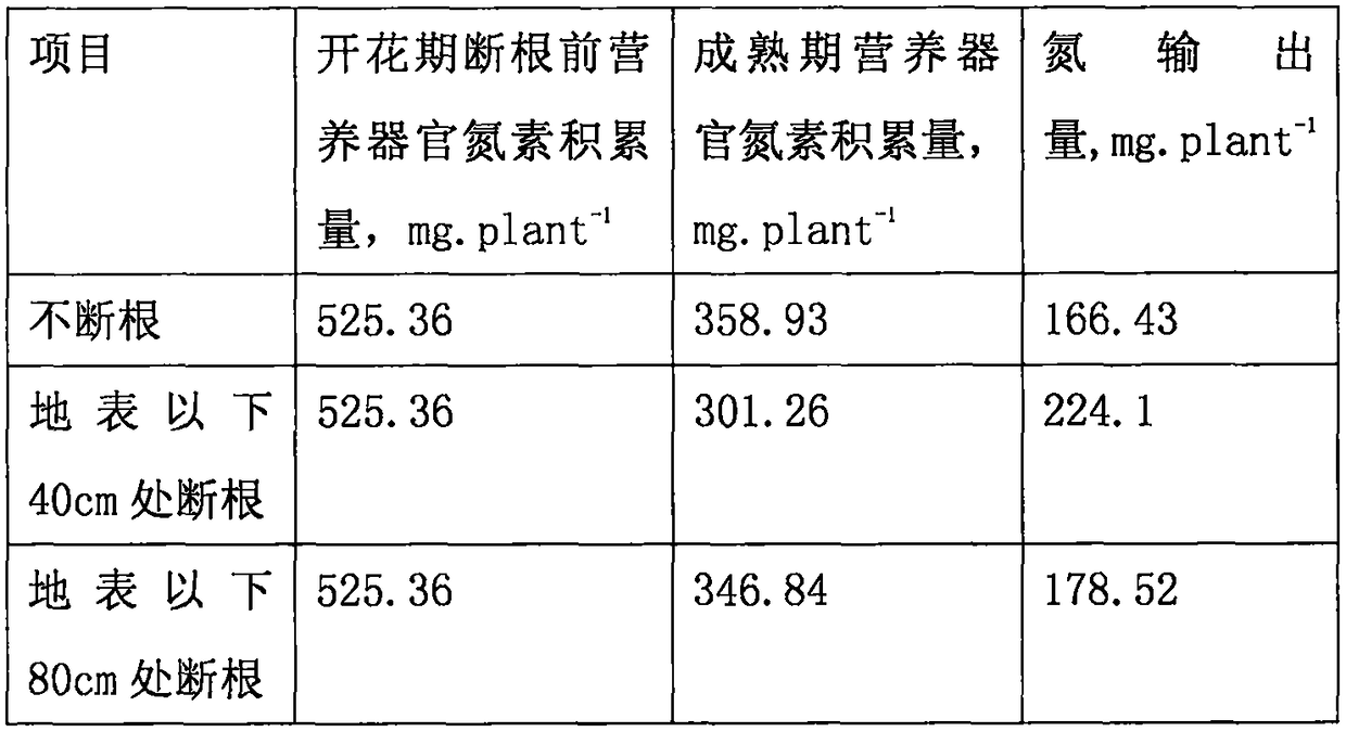 Quantitative research method for functions of different levels of root systems