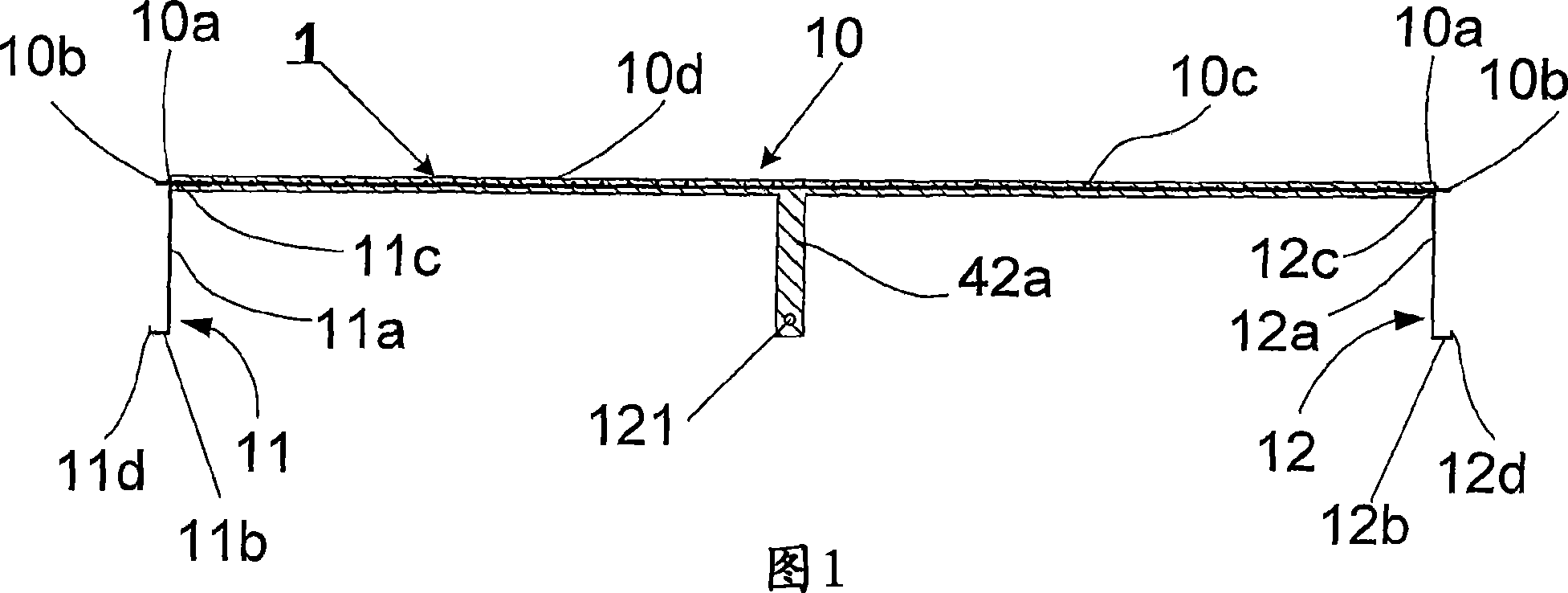 A building element and a building structure comprising the building element