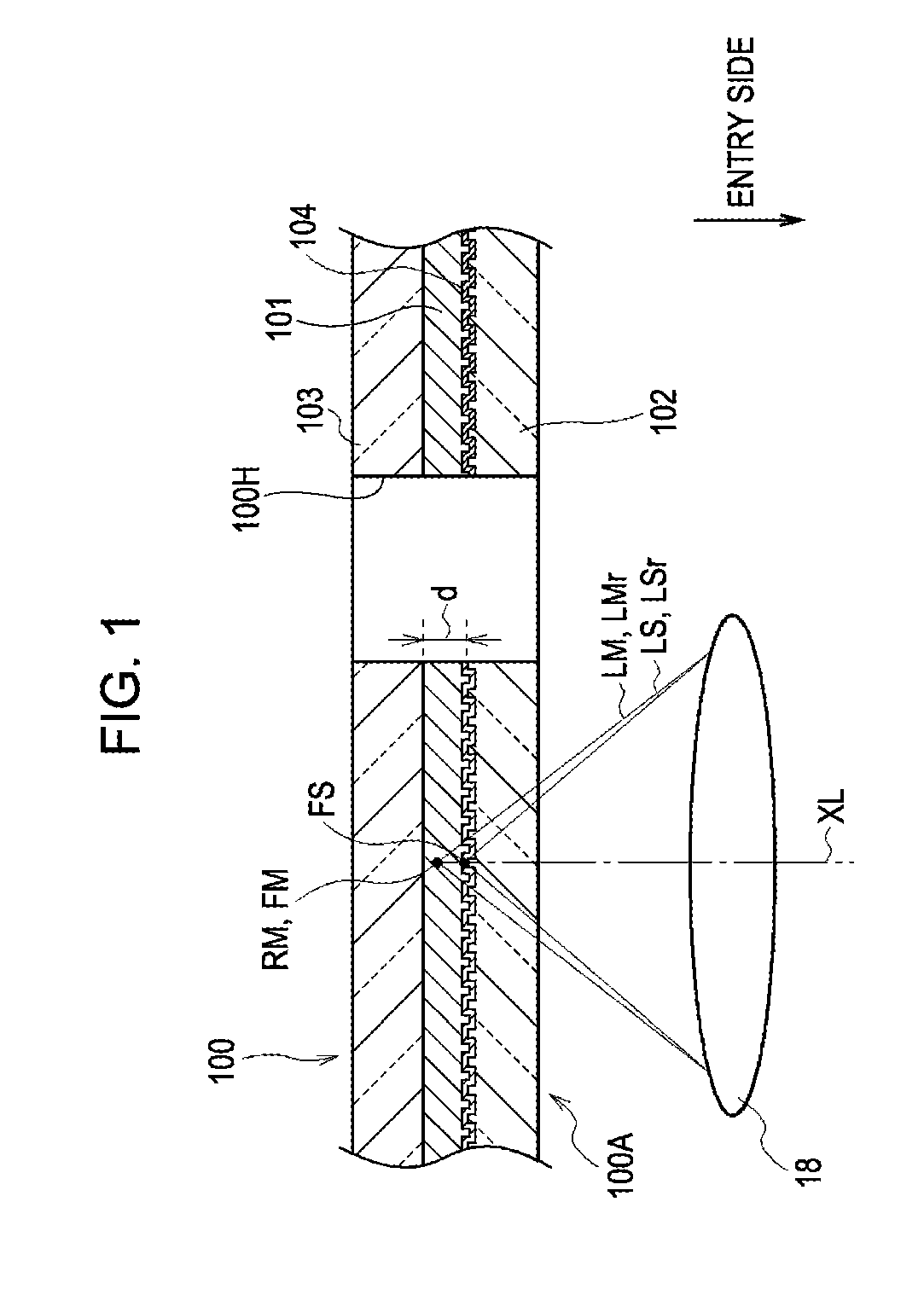 Optical information recording device, optical pickup, and method for emitting laser light