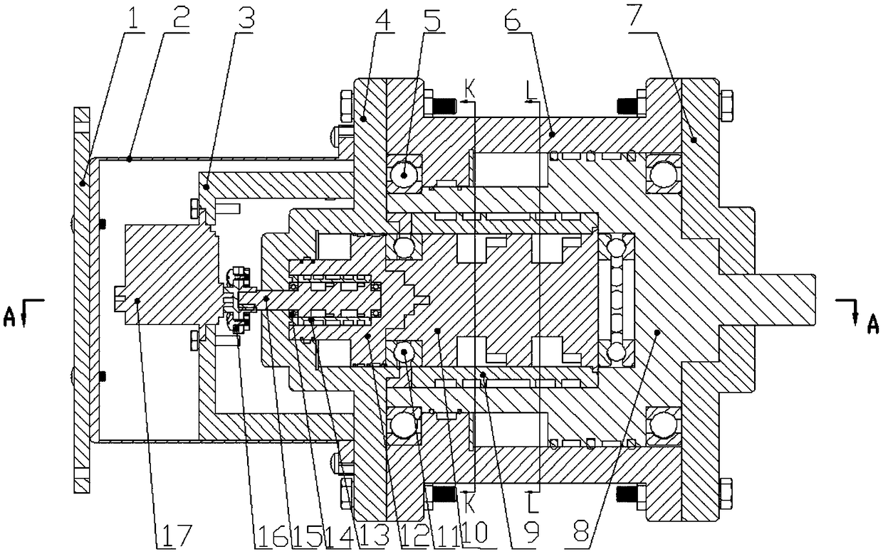 Pilot hydraulic corner self-servo valve