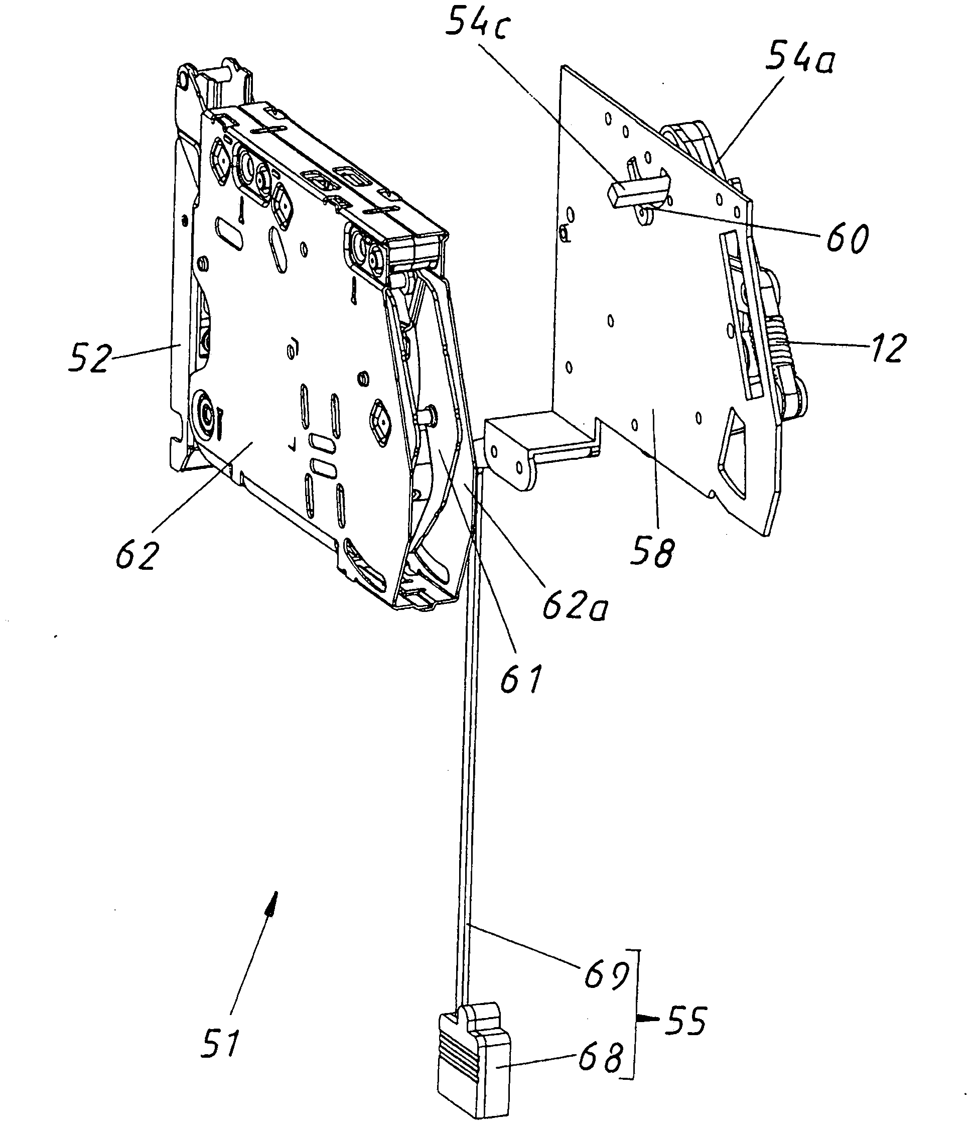 Furniture drive for a moveable furniture flap