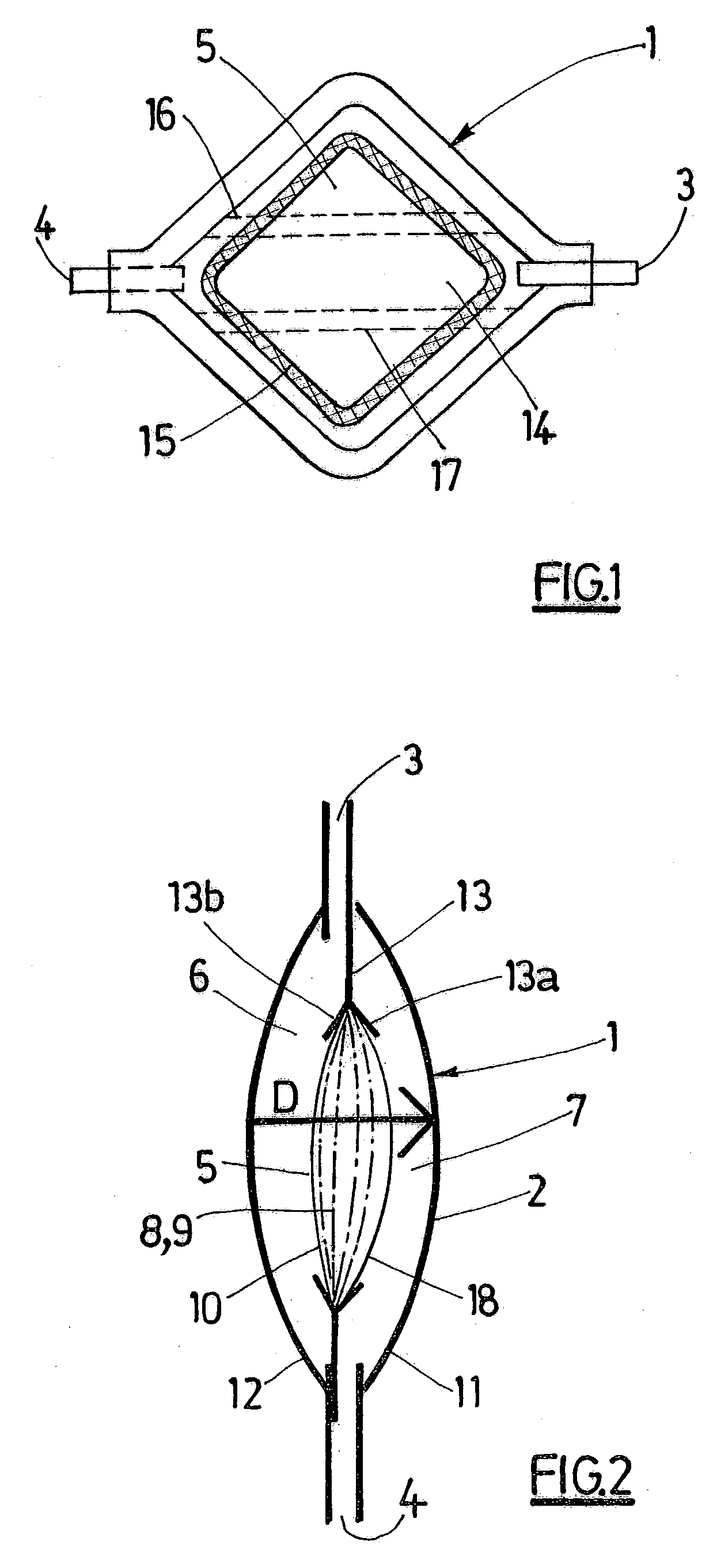 Selective deleukocytation unit for a platelet product