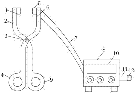 Novel suction device of forceps clip for liver resection