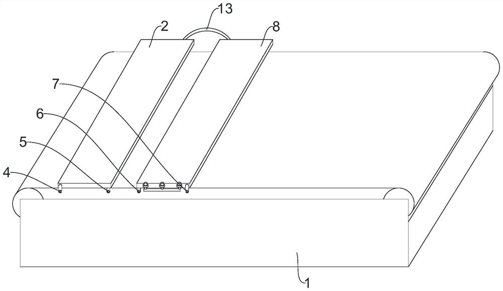 Heat exchange device for weaving setting machine