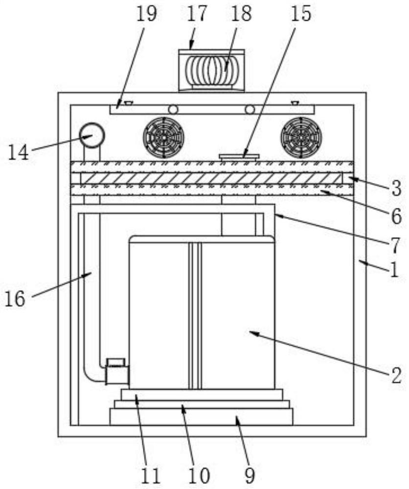 A smart energy-saving screw blower gas station