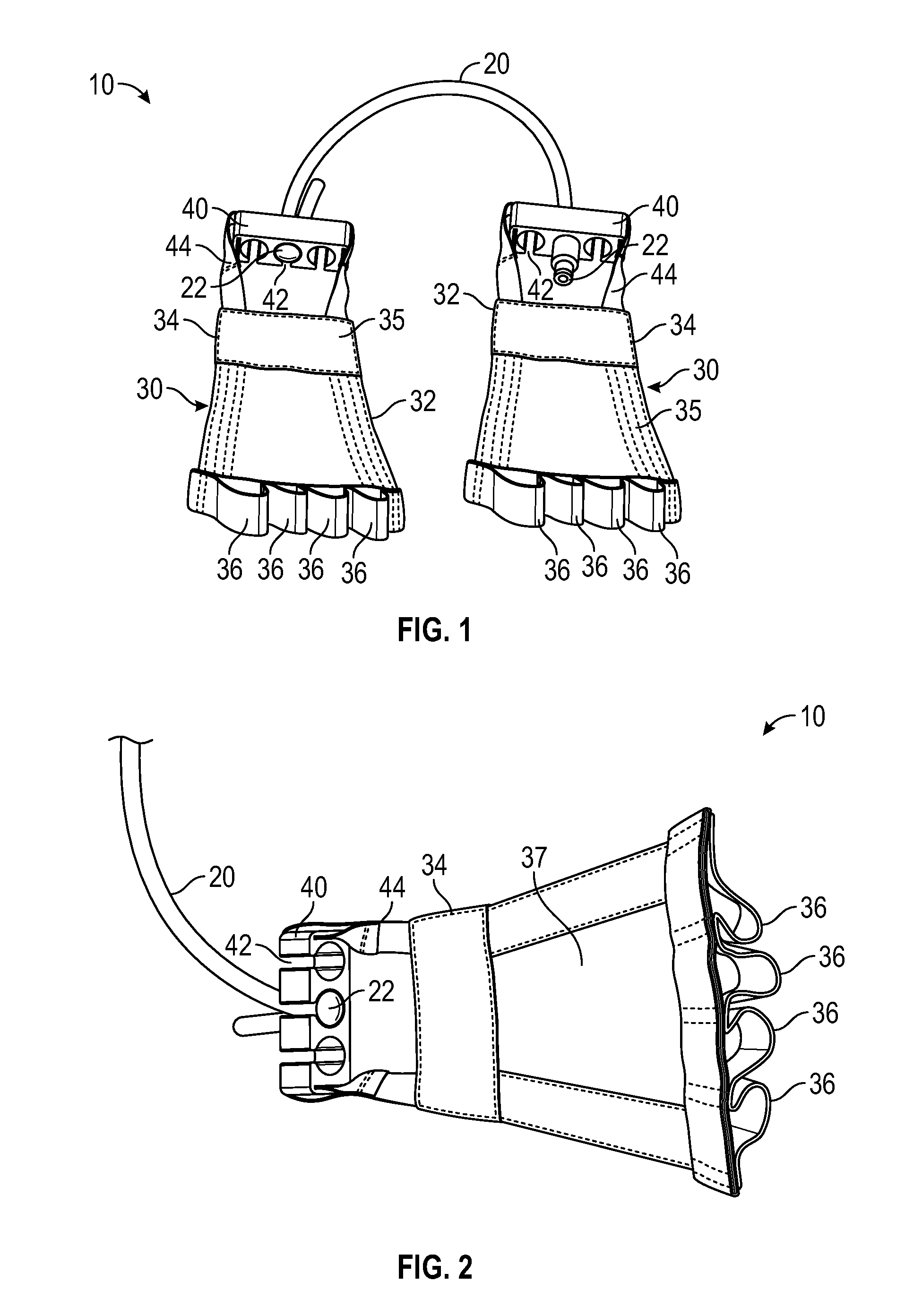 Resistance band having hand adapters and handles