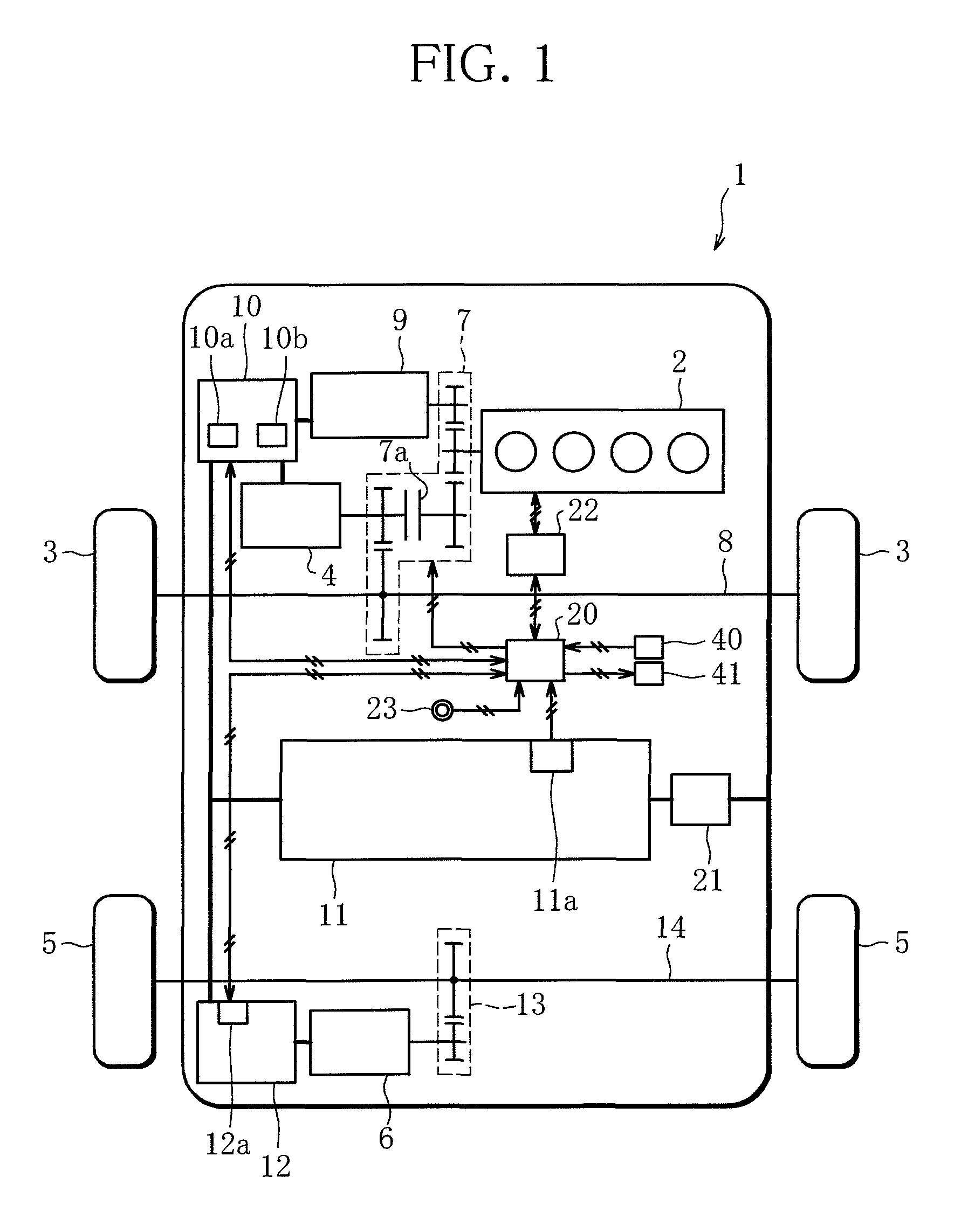 Charge control device for hybrid vehicle